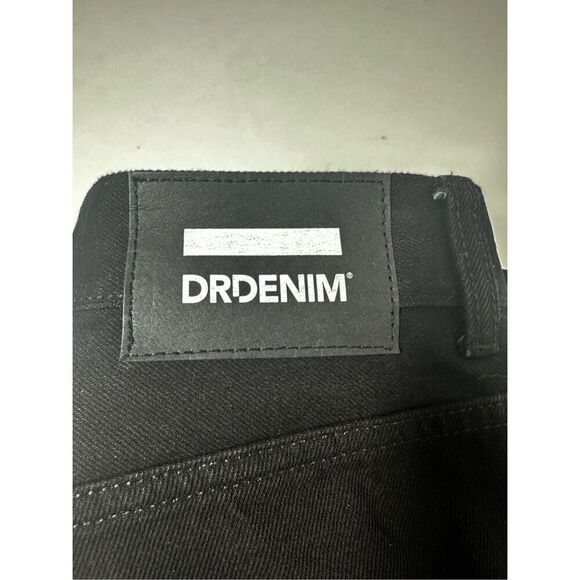 NWOT Dr. Denim Echo High Waist Straight Leg Women’s Jeans Size 32/34L Black - Picture 13 of 14